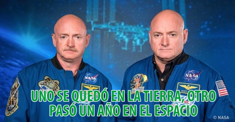 ¡La nasa llevó a cabo un experimento con dos astronautas gemelos, el resultado fue impactante!