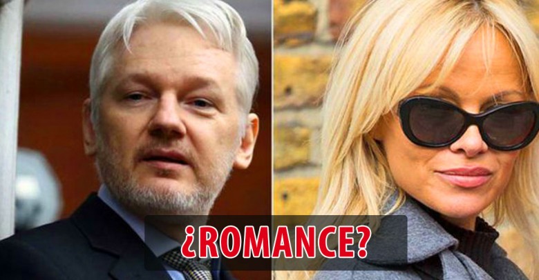 Pamela Anderson podría estar saliendo con Julian Assange