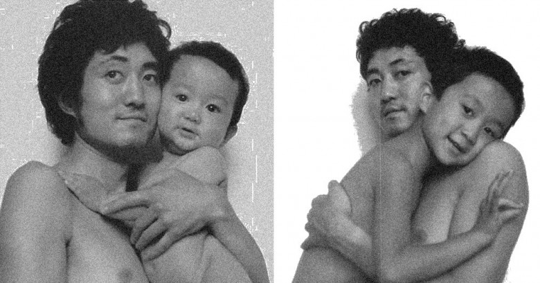 Un padre y su amado hijo se fotografiaron durante 26 años, el resultado es conmovedor