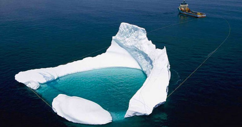 Quedaron sin empleo, y comenzaron a “pescar icebergs”. Ahora son parte de un millonario negocio