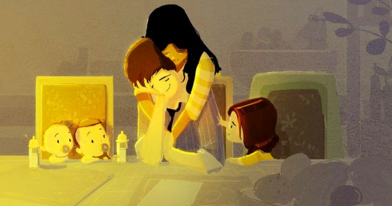 Estas ilustraciones retratan el vínculo único entre padres e hijos