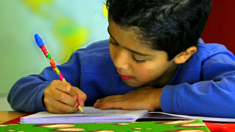 Luego de rendir este examen escolar, los niños se retiraron llorando