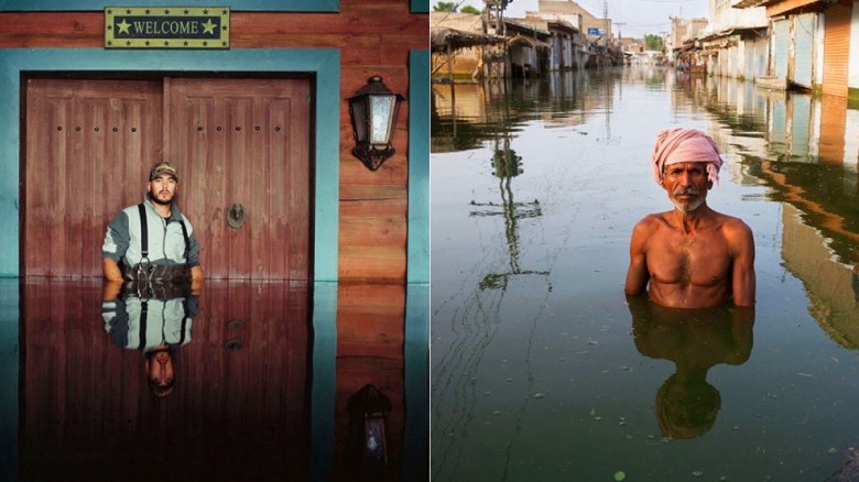 Esta es una serie fotográfica impactante sobre el cambio climático y sus efectos