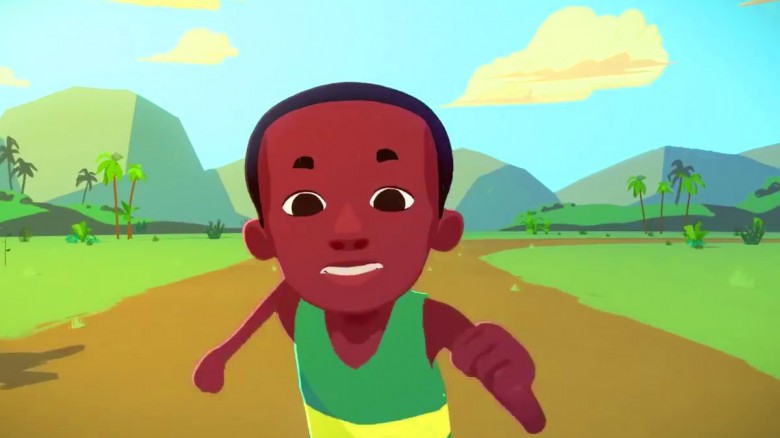 Este es el hermoso corto animado que retrata la vida de Usain Bolt.