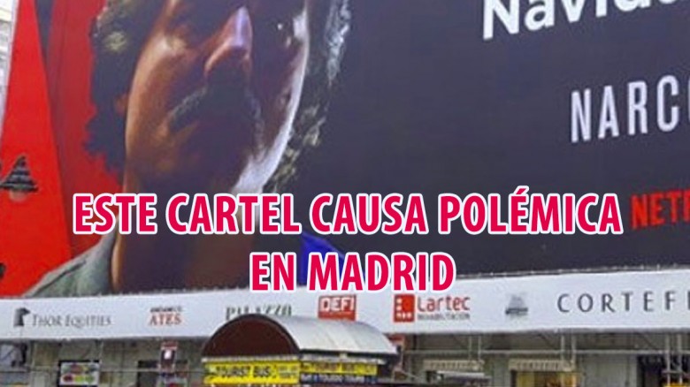 Este cartel esta causando polémica en Madrid