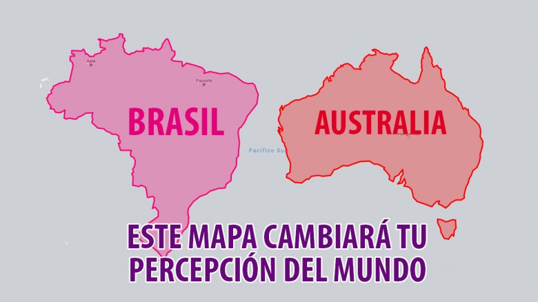 ¡Este mapa cambiará tu percepción del mundo!