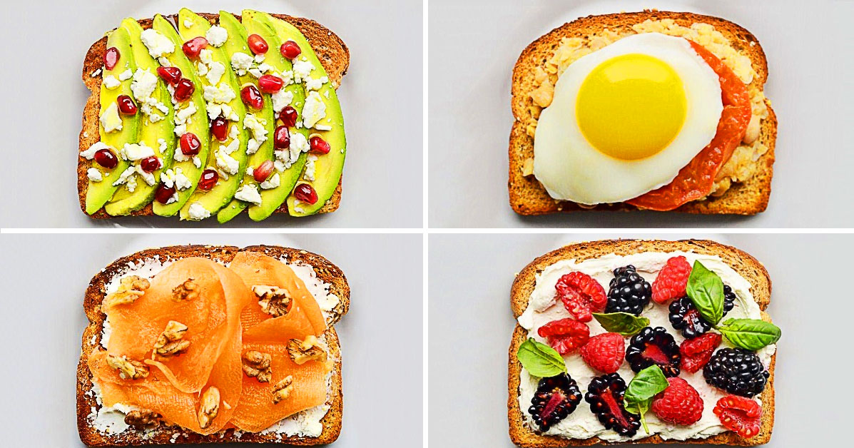 21 Simples y deliciosos emparedados para el desayuno