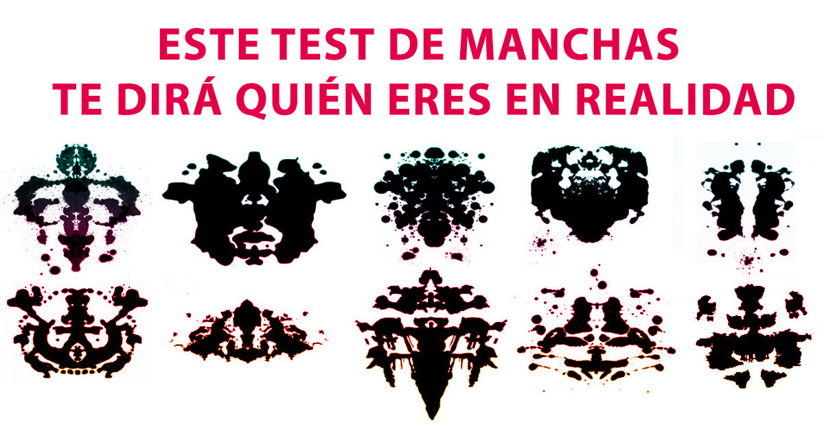 Test Este test de manchas te dirá quién eres en realidad